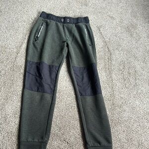Aeropostale Men's Joggers in Dark Green and Black